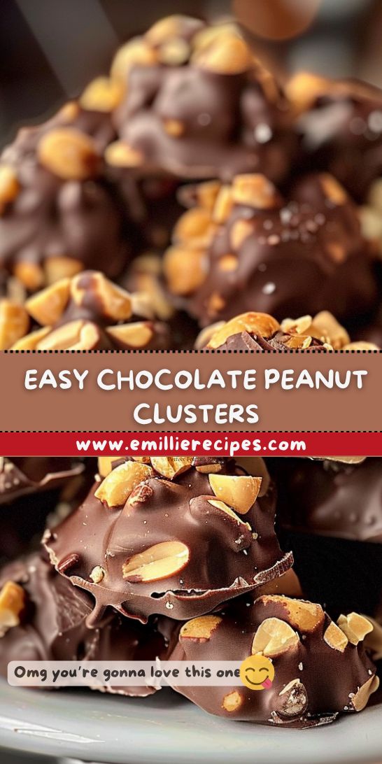 No-Bake Chocolate Peanut Clusters: Perfect Homemade Gift